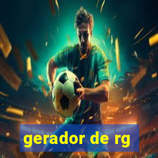 gerador de rg